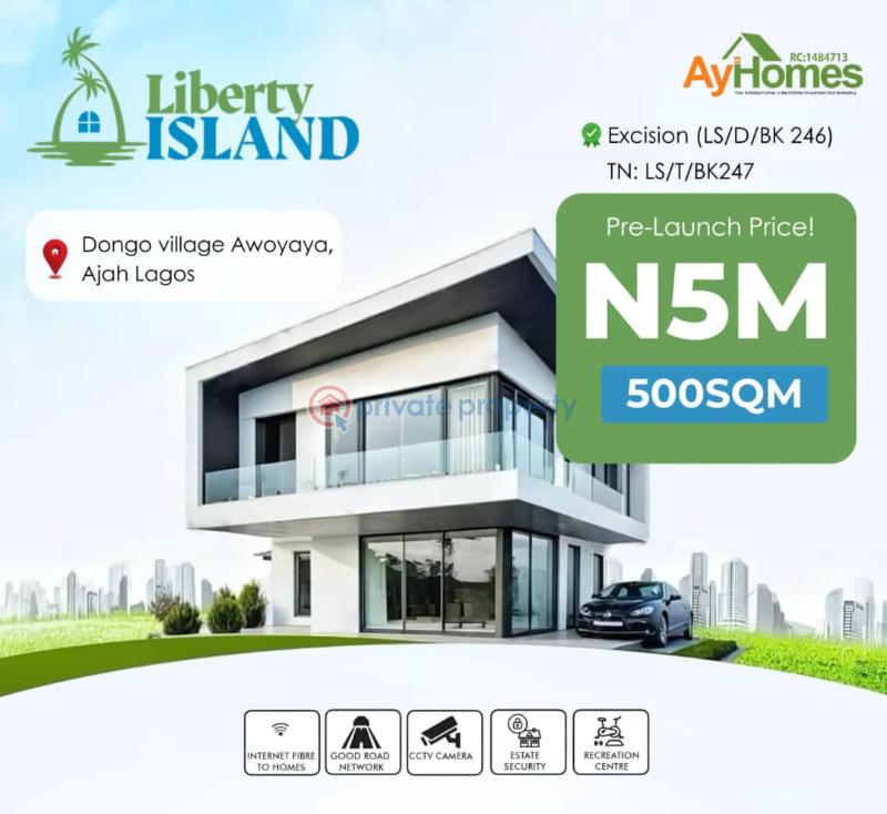 Mixed use Land For Sale Dongo Awoyaya Ajah Lagos - 1