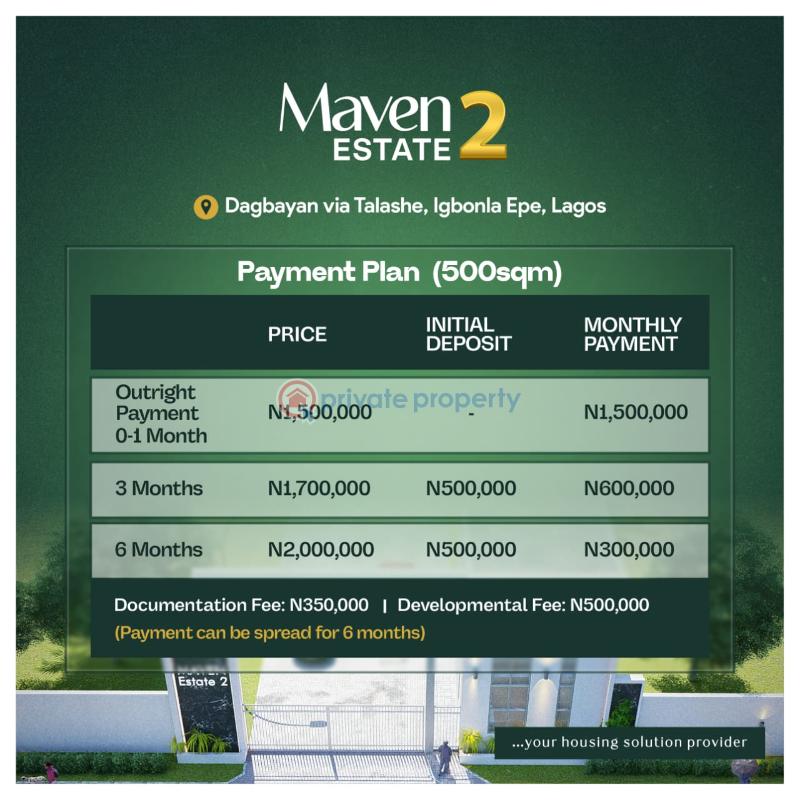 Residential Land For Sale Epe Lagos - 0
