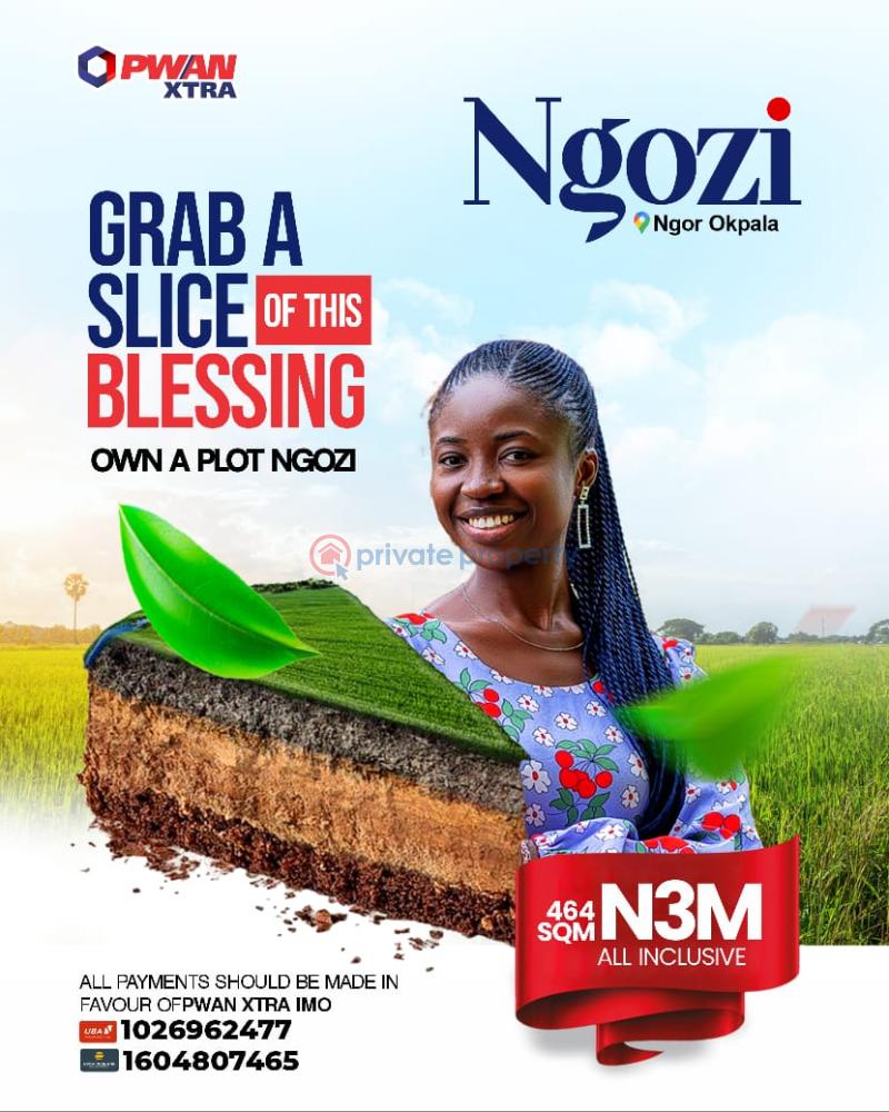 Residential Land For Sale 15 Mins To Zion Ministry Ngor-Okpala Imo