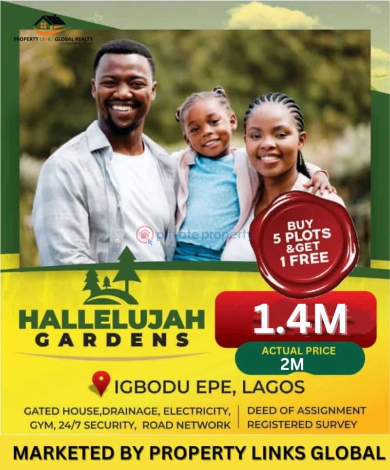 Residential Land For Sale Hallelujah Garden Estate Igbodu Close To Food Security Logistics Hub Epe Lagos - 3