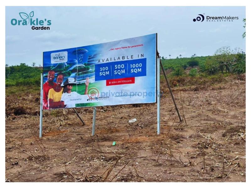 Land For Sale Orakel Garden, Isiwo, Epe/ijebu Ode Express Way Epe Lagos - 2