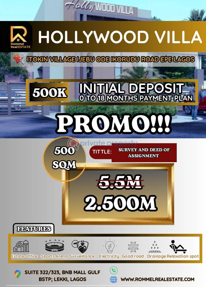 Mixed use Land For Sale Itokin Village Ijebu Ode Road Epe Lagos - 5