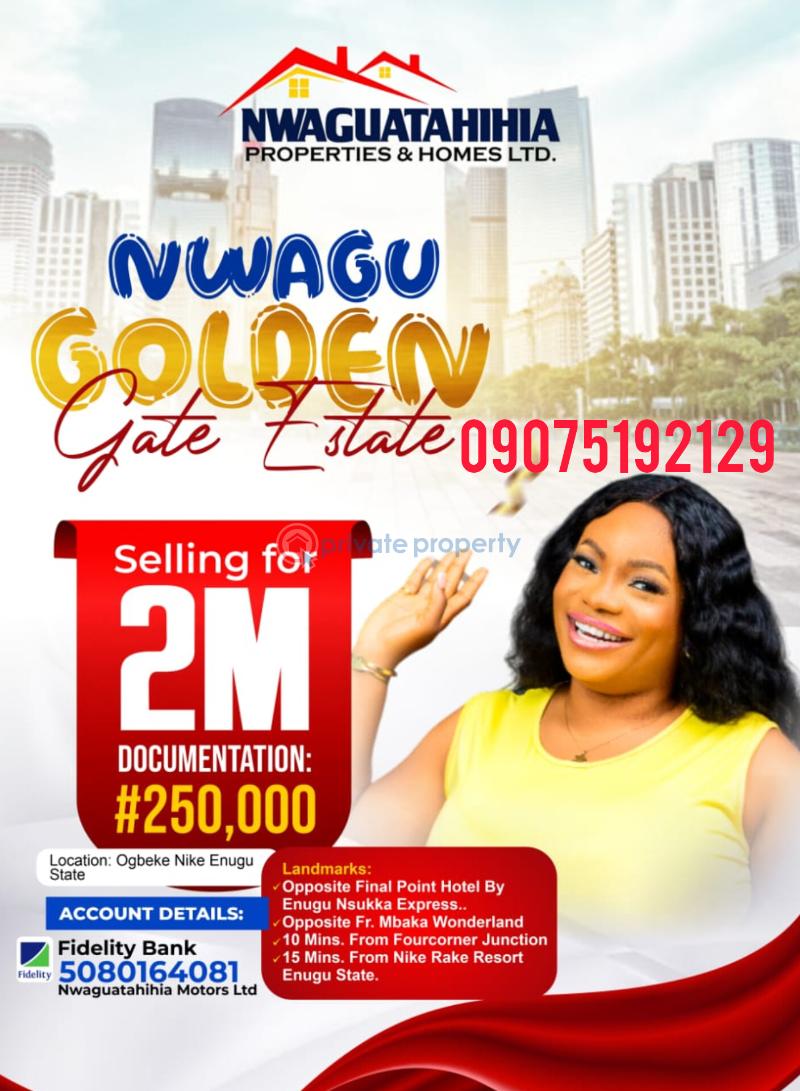 Mixed use Land For Sale Opposite Final Point Hotel Ogbeke Nike Enugu Nkanu Enugu