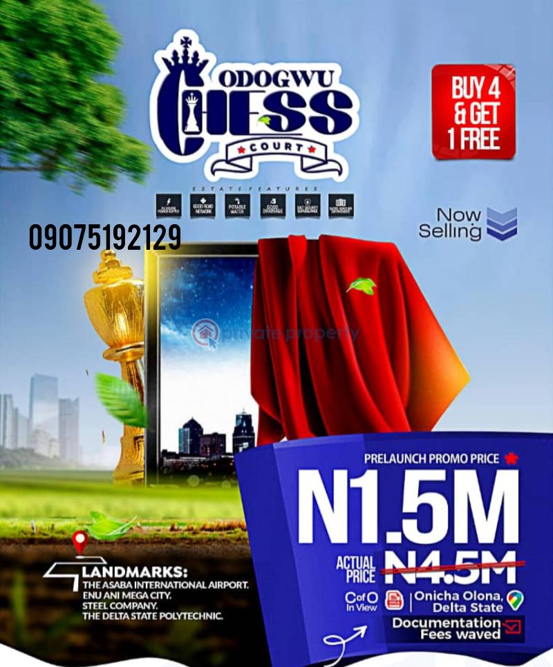 Land For Sale Near Asaba International Airport Oshimili Delta