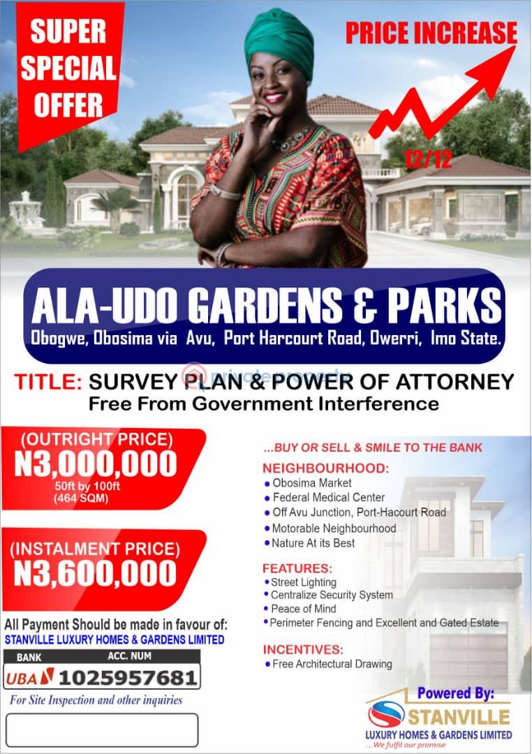 Residential Land For Sale Land In Obosima Obowo Imo