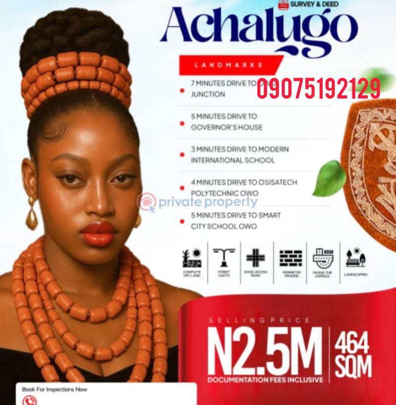 Land For Sale Owo Nkanu East Enugu