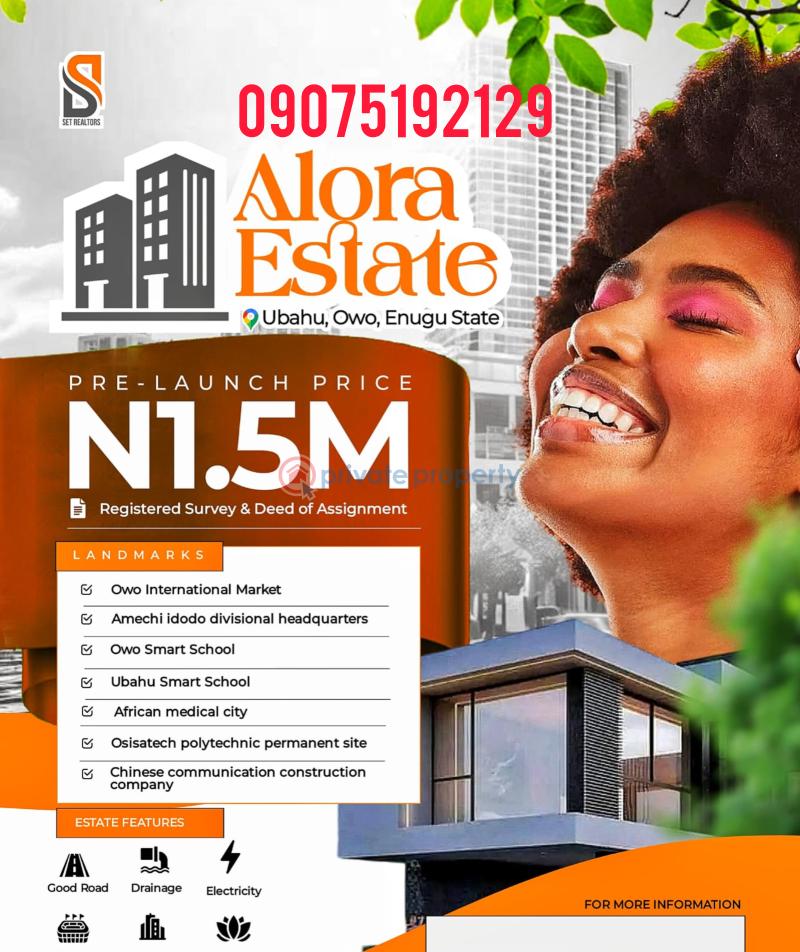 Land For Sale Ubahu Owo Nkanu East Enugu