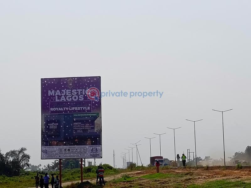 Affordable land opposite the lekki international airport along lekki epe expressway for sale - 2 Residential Land For Sale Majestic Lagos Opposite Airport Facing The Lekki Epe Expressway Epe Lagos - 2