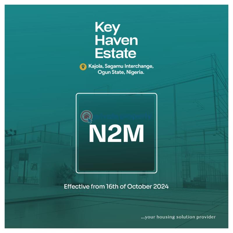 Mixed use Land For Sale Key Haven Estate Kajola, Sagamu Interchange Sagamu Ogun - 2