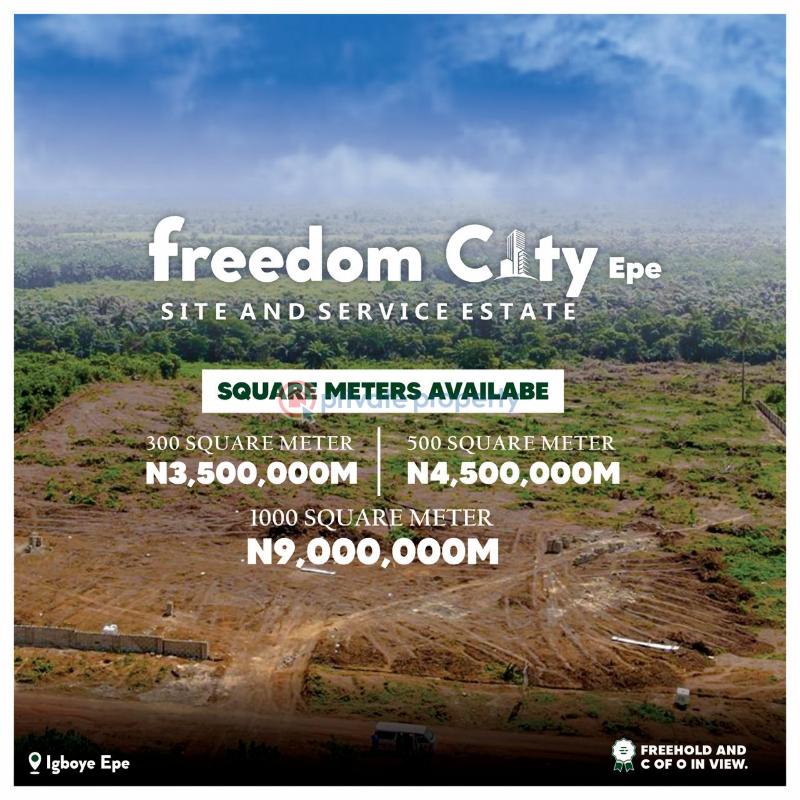 Residential Land For Sale Welcome To Freedom City Estate Where We Sell Both Commercial And Residencial Plots. Deposit To Keyin Now. Epe Lagos - 0