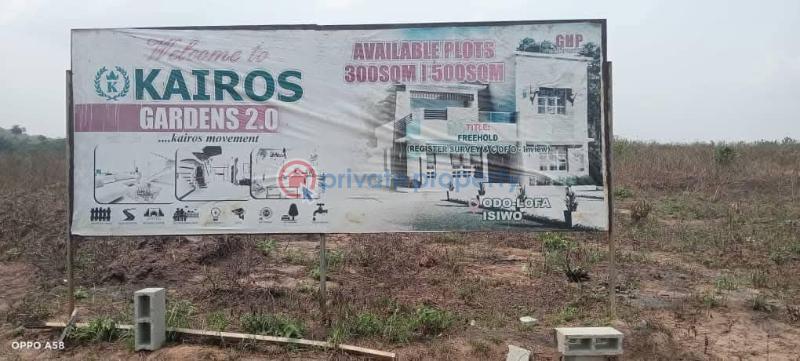 Residential Land For Sale Kairos Gardens 2.0 Located Odo Lofa Isiwo Ogun area  - 1