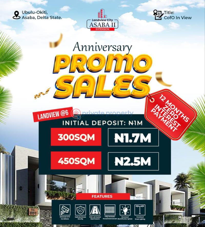 Residential Land For Sale Ubulu Okiti Asaba Delta