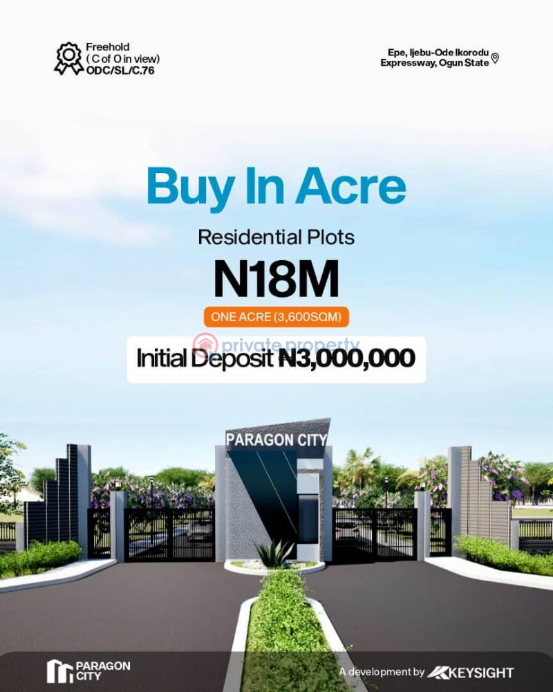 Mixed use Land For Sale Epe, Ijebu Ode , Ikorodu, Expressway, Ogun State. Ijebu Ode Ogun - 6