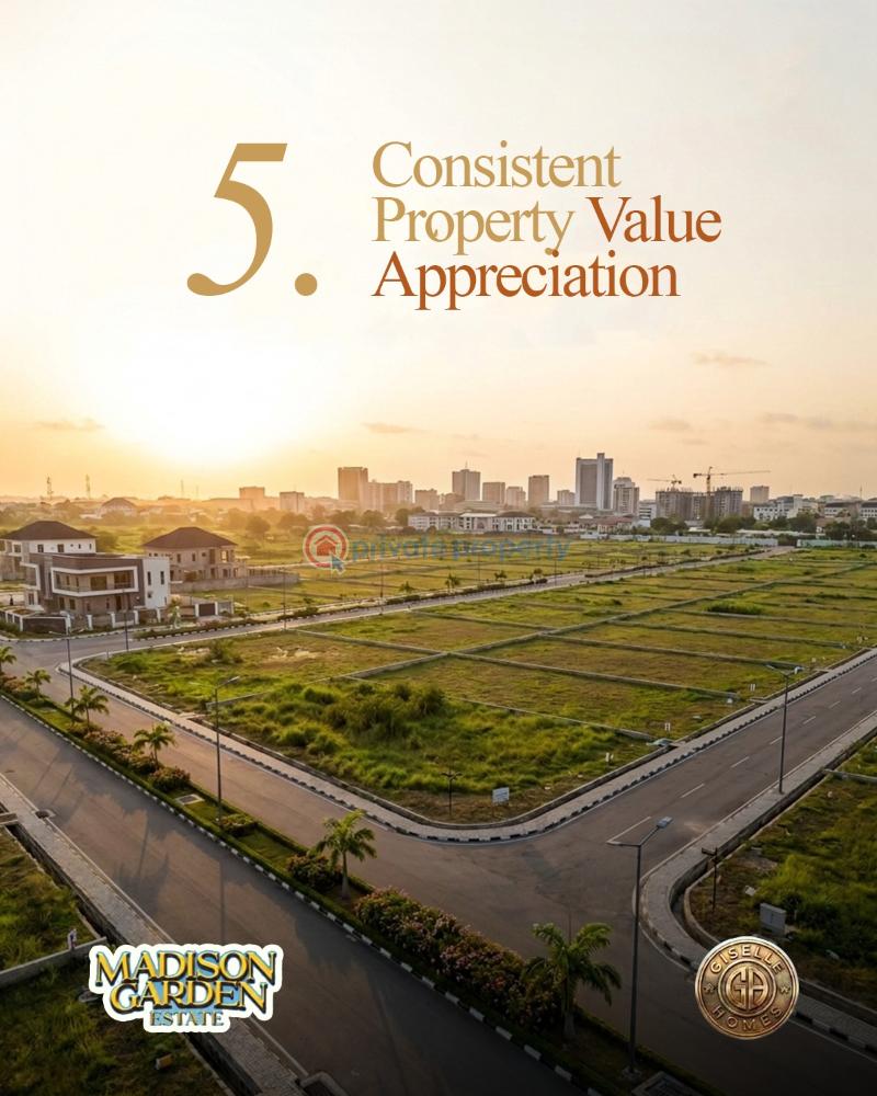 Residential Land For Sale Mandison Garden, Near Ebeano Supermarket Chevron Drive Lekki Lagos - 11