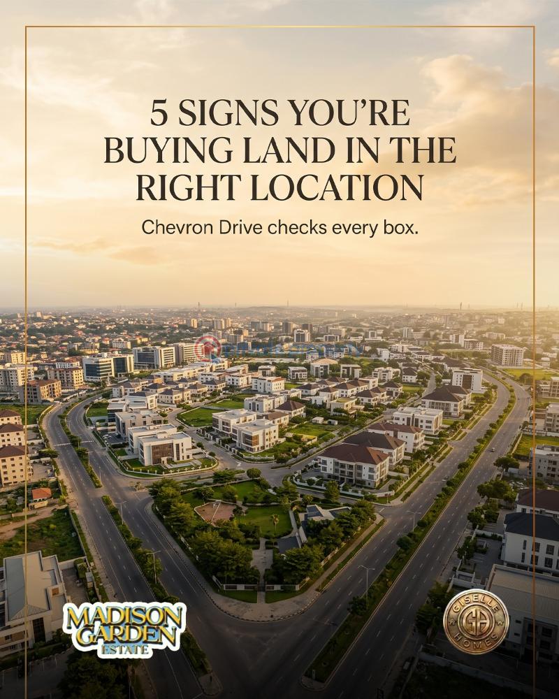 Residential Land For Sale Mandison Garden, Near Ebeano Supermarket Chevron Drive Lekki Lagos - 6