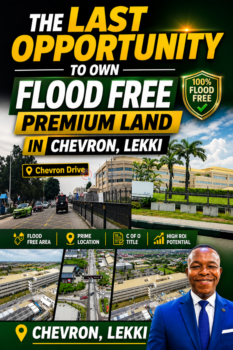 Residential Land For Sale Mandison Garden, Near Ebeano Supermarket Chevron Drive Lekki Lagos - 0