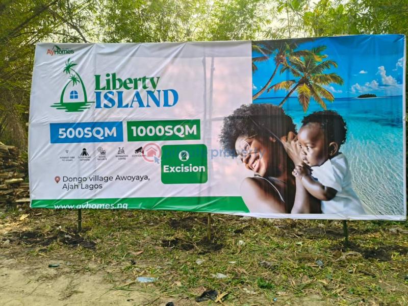 Residential Land For Sale Liberty Island Dongo Village Close To Lakowe Golf Awoyaya Ajah Lagos - 1