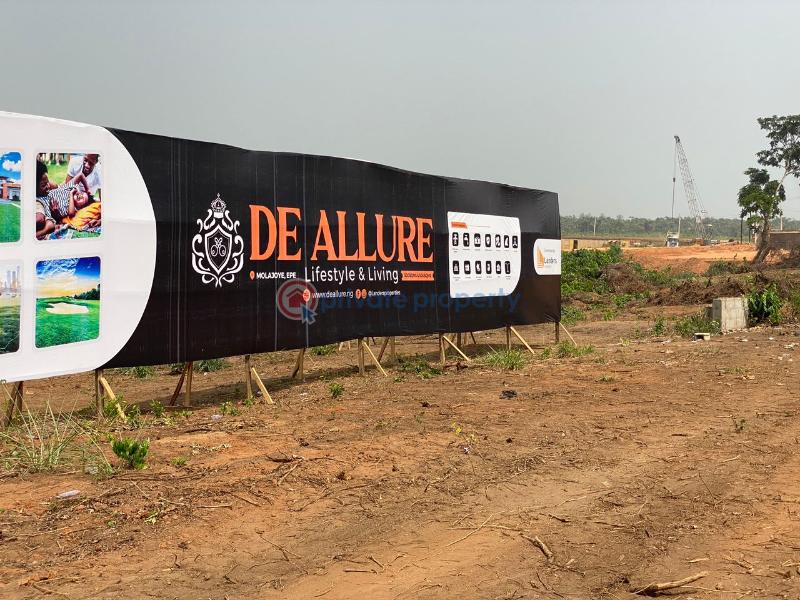 Land For Sale Molajoye Town, Epe. Just Along The Ketu/ikorodu Road Epe Epe Lagos