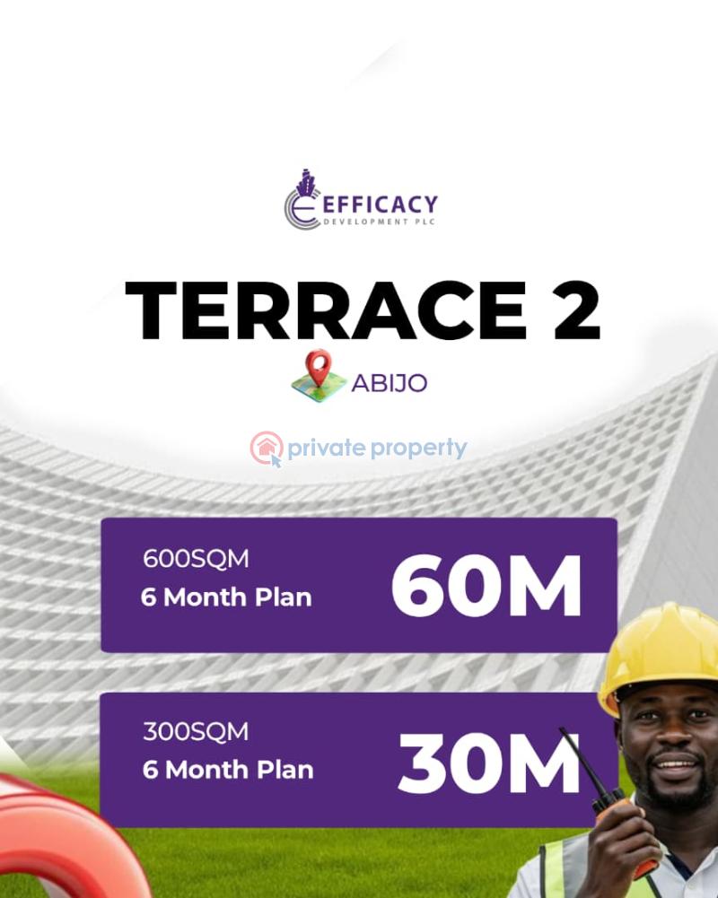Residential Land For Sale Peak Terrace Phase2 , Deposit 20% Then Spread Your Balance Within 6months Interest Free. Abijo Ajah Lagos