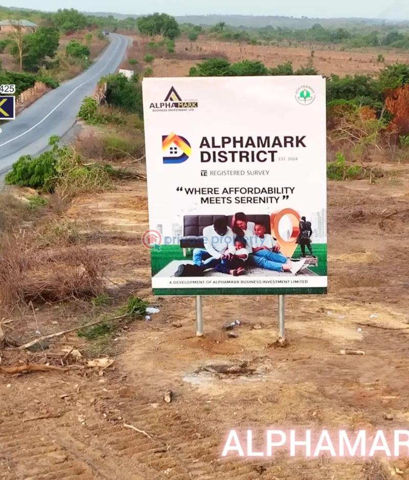 Residential Land For Sale Alphamark District Estate Laagbe,along Moniya Iseyin Directly Facing Express Ibadan Oyo - 3