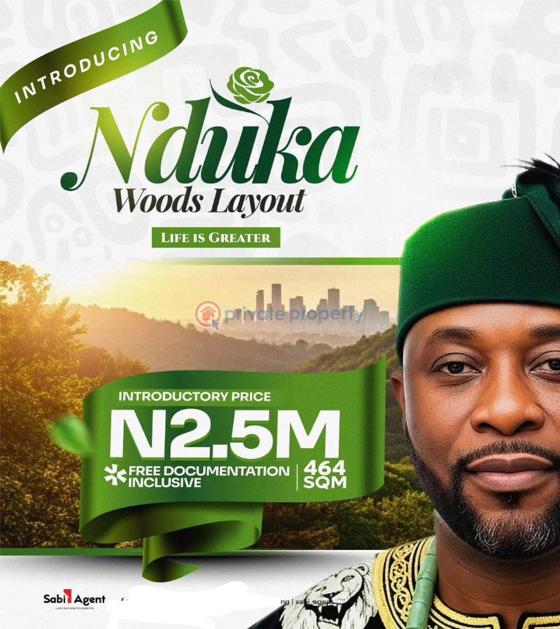 Residential Land For Sale Nduka Woods Layout , 15miunites Away From Onitsha Asaba Delta