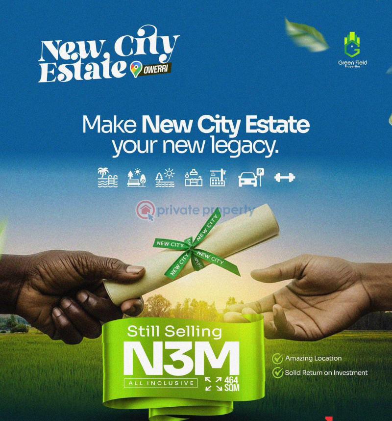 Land For Sale New City Estate, Okwu Ogbaku Off Onitsha Owerri Road Asaba Delta