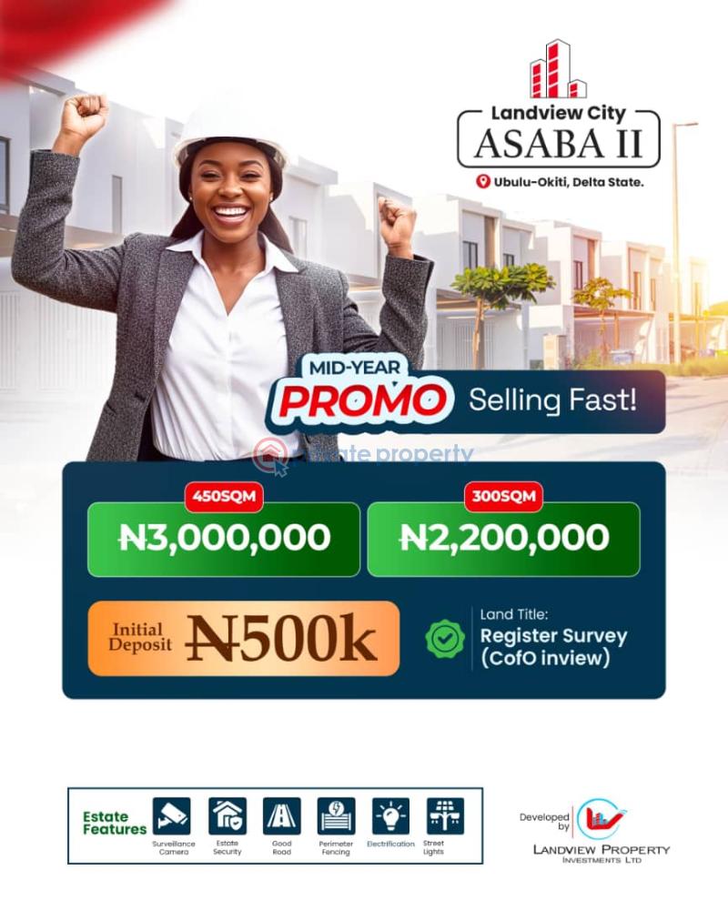 Residential Land For Sale Landview City Asaba Phase 2 Located At Ubulu Okiti Asaba Delta - 0