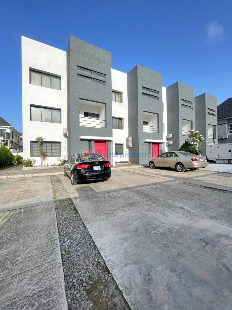 Affordable luxury 2 bedroom apartment withbq  personal outdoor space - 1 2 bedroom House For Sale Osapa London Lekki Lagos - 1