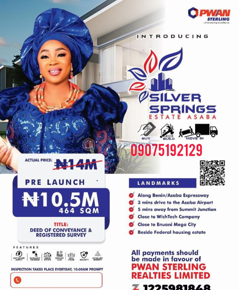 Land For Sale Azagba Ogwashi Asaba Delta
