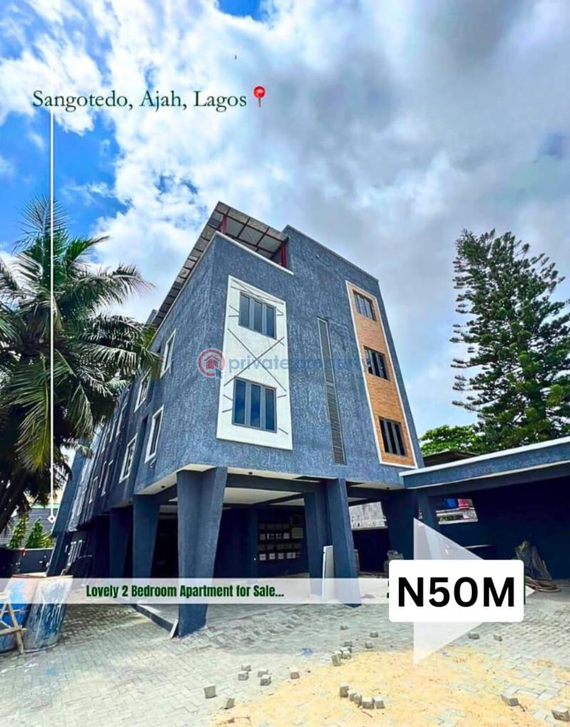 2 bedroom Block Of Flats For Sale Sangotedo Ajah Lagos