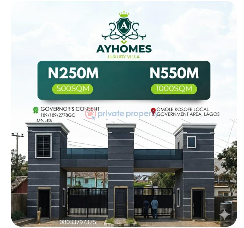 Mixed use Land For Sale Off Lekki Epe Expressway Ayo Castle Ibeju Lekki Eleran Igbe Ibeju-Lekki Lagos