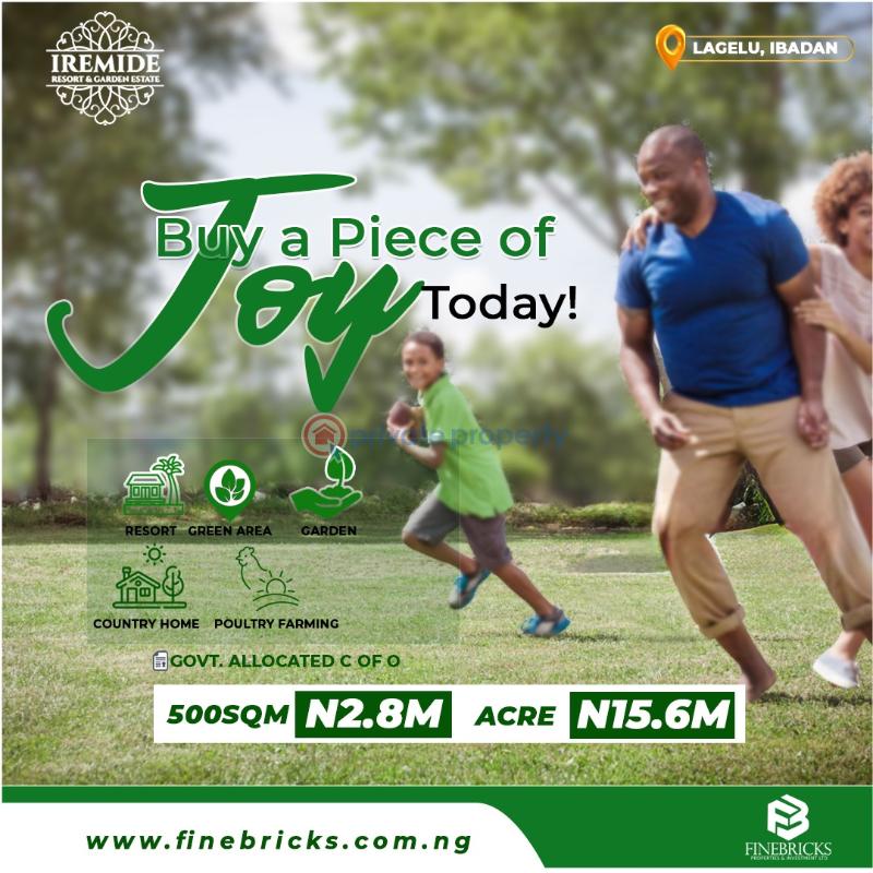 Mixed use Land For Sale Iremide Resort & Garden Estate, Ibadan Lagelu Oyo - 0