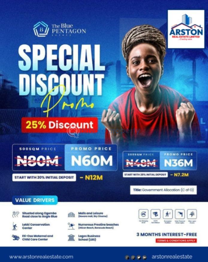 Mixed use Land For Sale Off Abraham Adesanya Ogombo Ajah Lagos