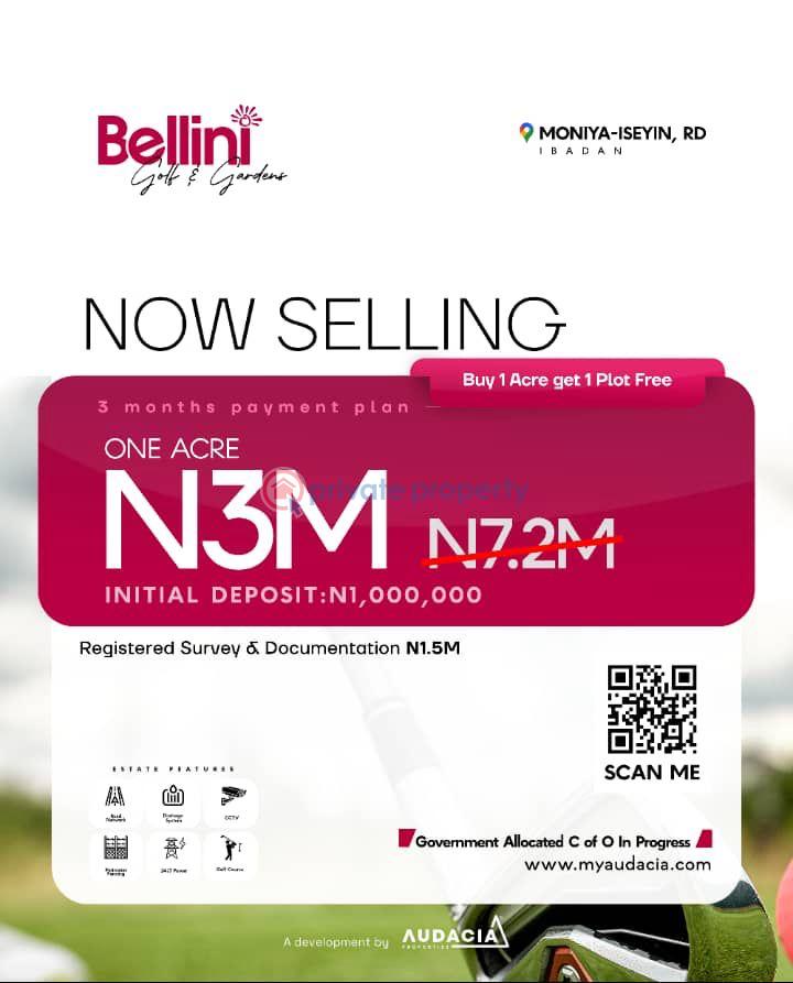 Land For Sale Moniya Iseyin Ibadan Ibadan Oyo - 1