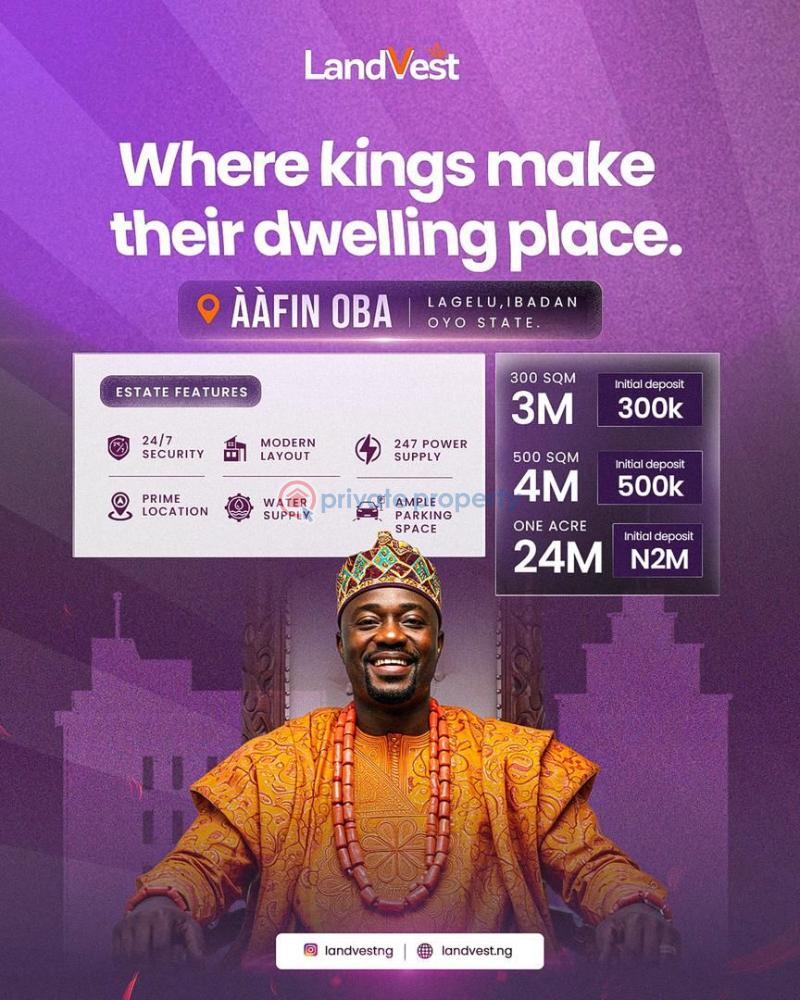 Mixed use Land For Sale Afin Oba, Ibadan Lagelu Oyo - 7