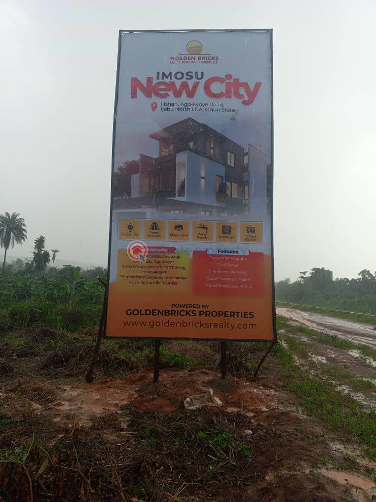 Mixed use Land For Sale Imosu New City, Ago Iwoye, Ijebu North Ogun - 1