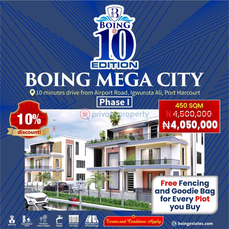 For sale Mixed use Land School Road Junction IgwurtaAli Port Harcourt