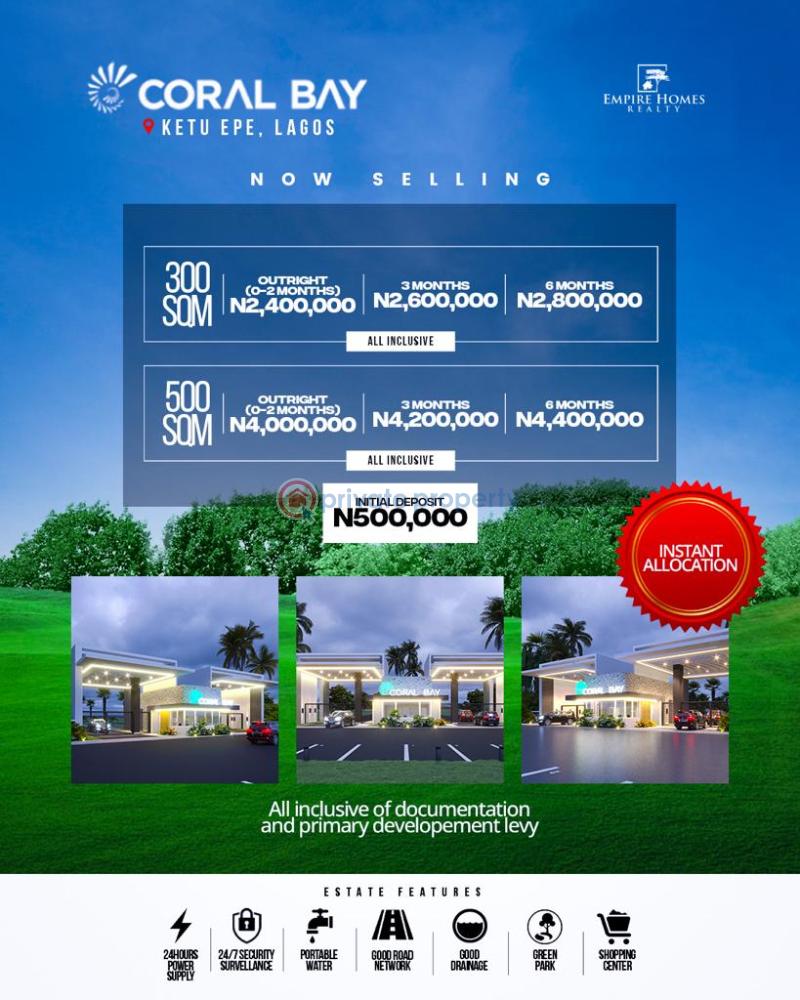 Land For Sale Ketu Epe Lagos Epe Lagos - 0