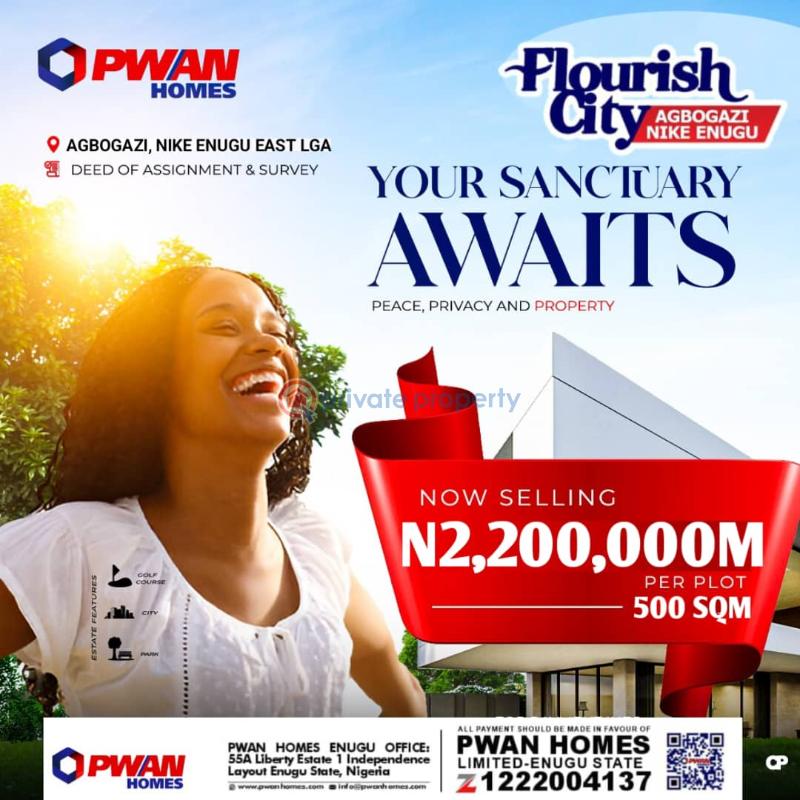 Residential Land For Sale Flourish City Agbogazi Nike Enugu Enugu Suburb Enugu Area 