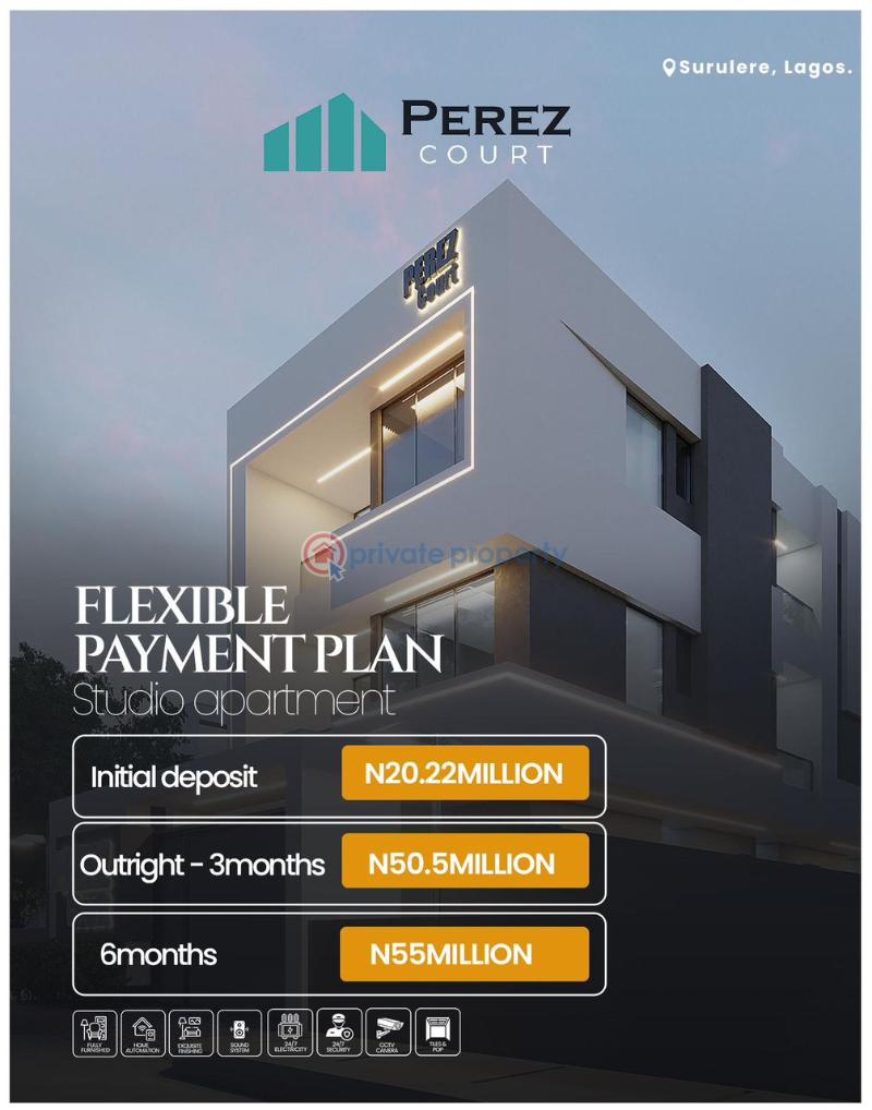 2 bedroom Block Of Flats For Sale Perez Court Surulere Lagos - 8