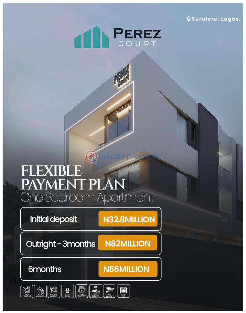 2 bedroom Block Of Flats For Sale Perez Court Surulere Lagos - 7