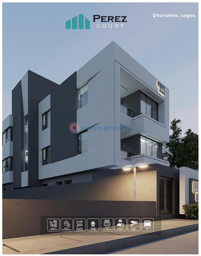 2 bedroom Block Of Flats For Sale Perez Court Surulere Lagos - 10