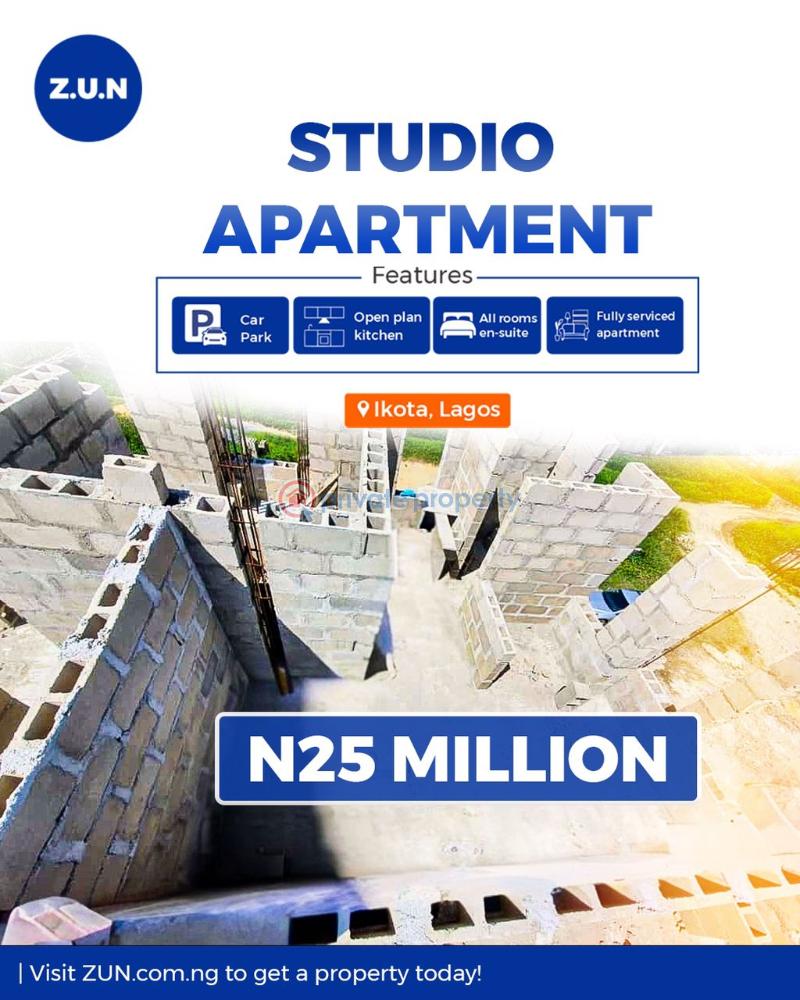 1 bedroom Maisonette For Sale Few Drive From Mega Chicken Ikota. Ikota Lekki Lagos - 0