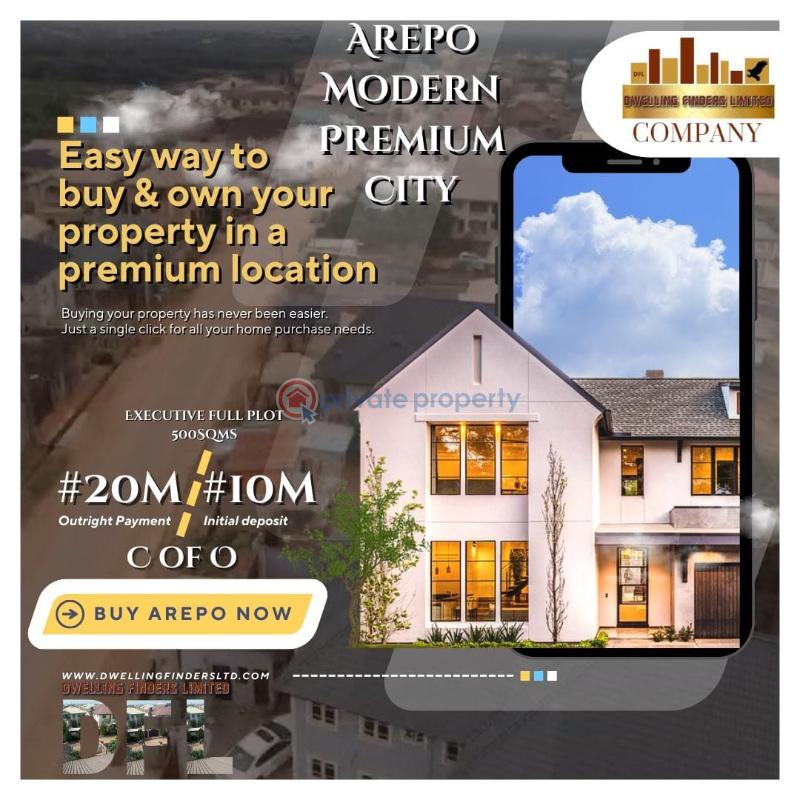 For sale Land Orange Estate , Arepo Arepo Lagos Extension Ogun (PID