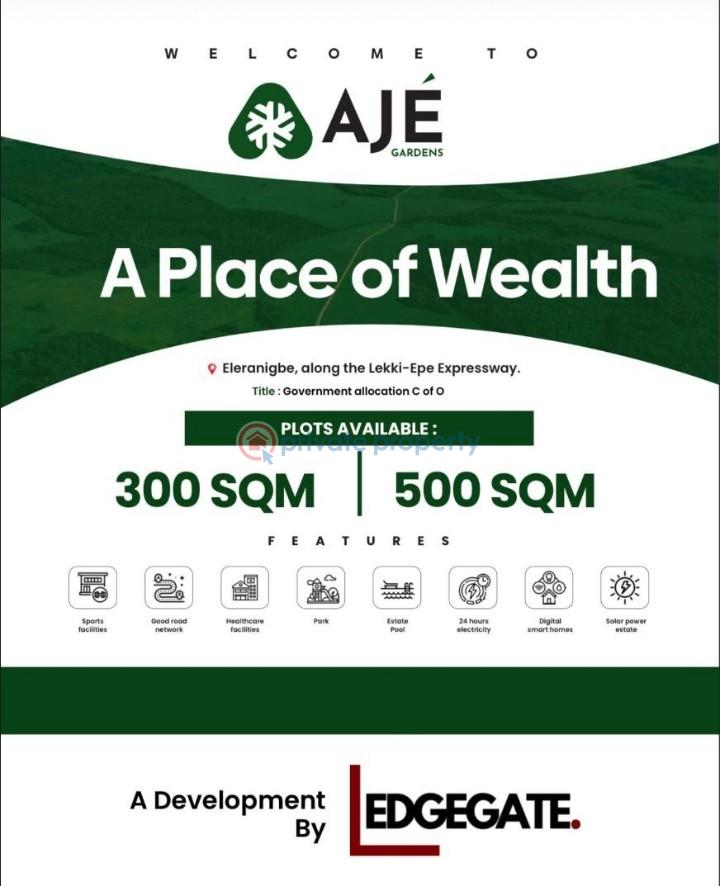 Residential Land For Sale Eleranigbe, Ibeju Lekki, Lagos. Eleran Igbe Ibeju-Lekki Lagos - 1
