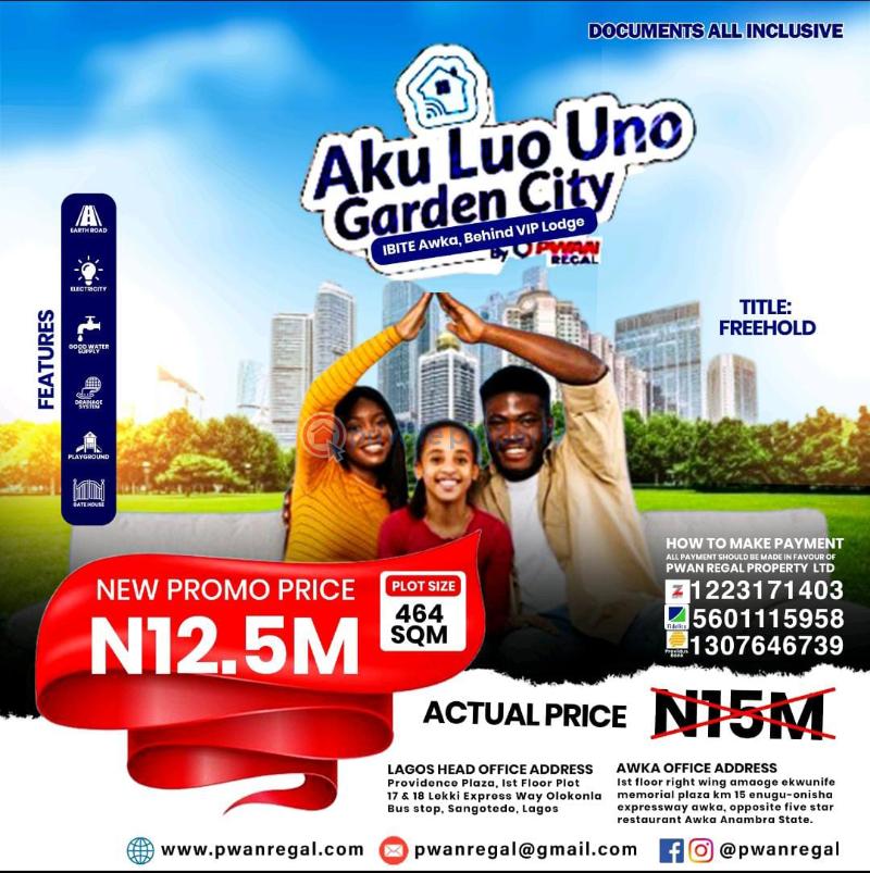 Residential Land For Sale Ifite Awka Awka South Anambra