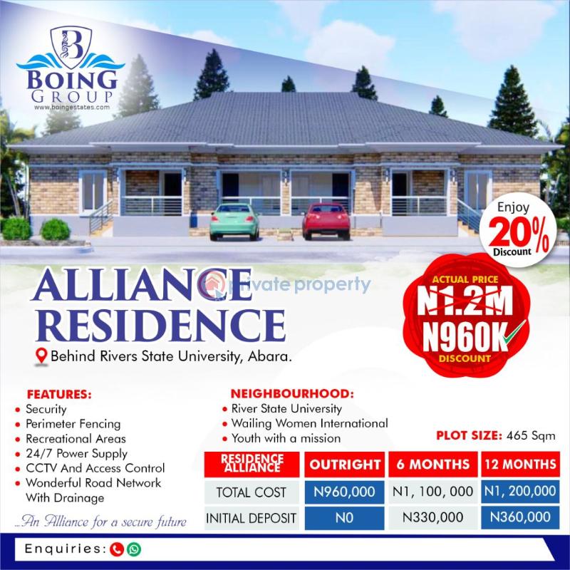 Land For Sale Close To The New Rivers State University Extension Port Harcourt Rivers - 4