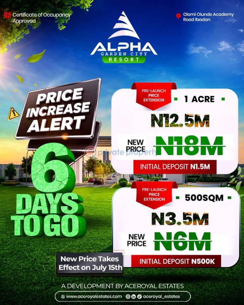 Residential Land For Sale Olunde Road, Academy Ibadan Oyo