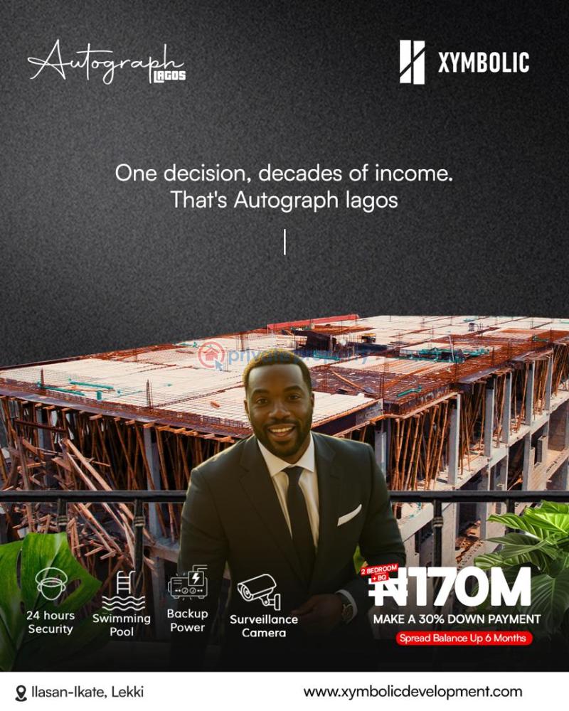 1 bedroom Block Of Flats For Sale Autograph Lagos, Ikate Elegushi Lekki Lagos - 3