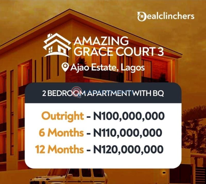 2 bedroom Flat & Apartment For Sale Ajao Estate Isolo Lagos - 1